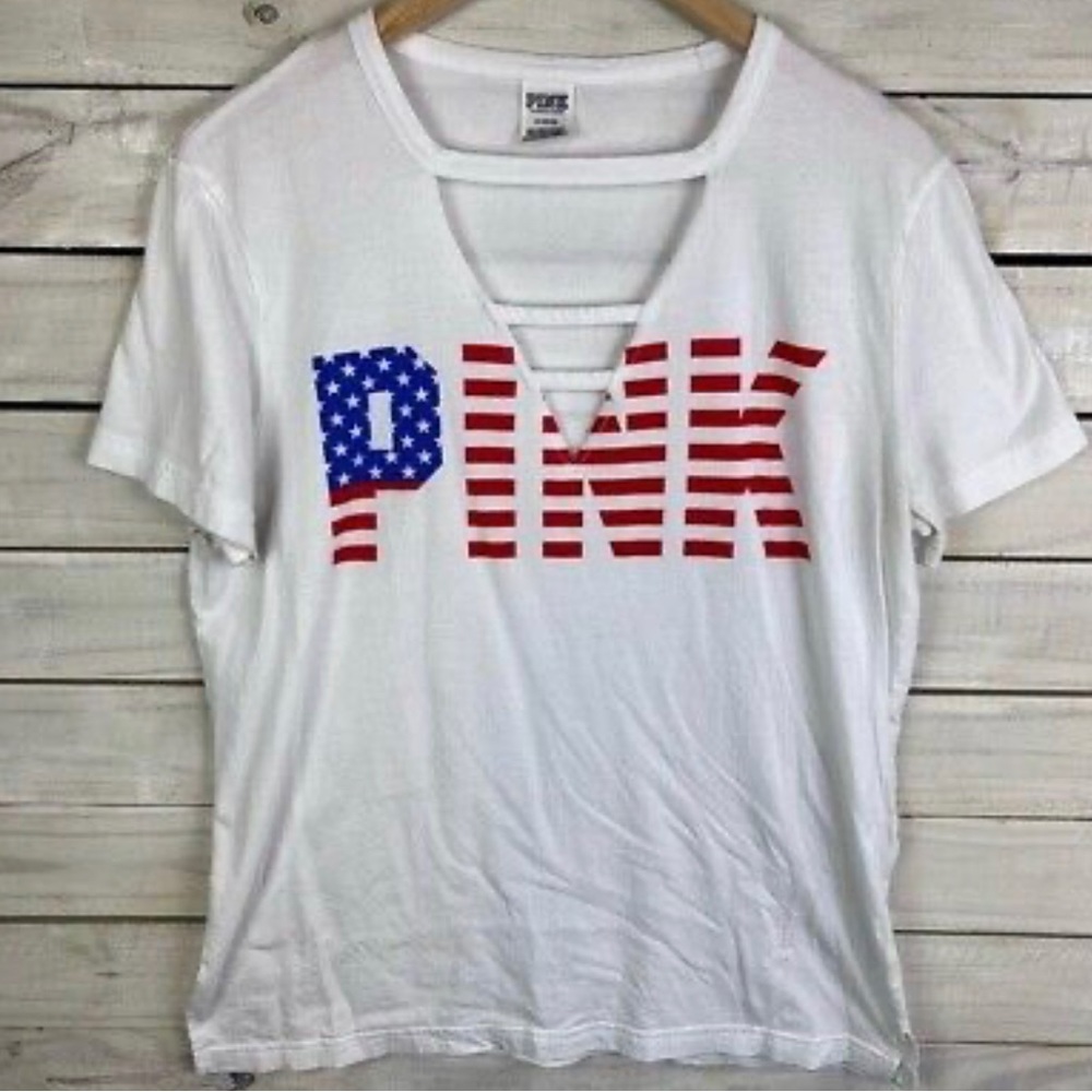 PINK 4th of July t-shirt